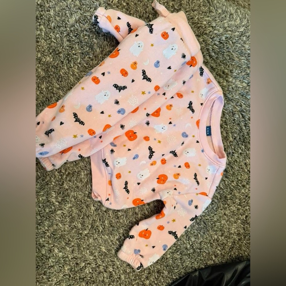 Old Navy Pink Halloween Kids Matching Set